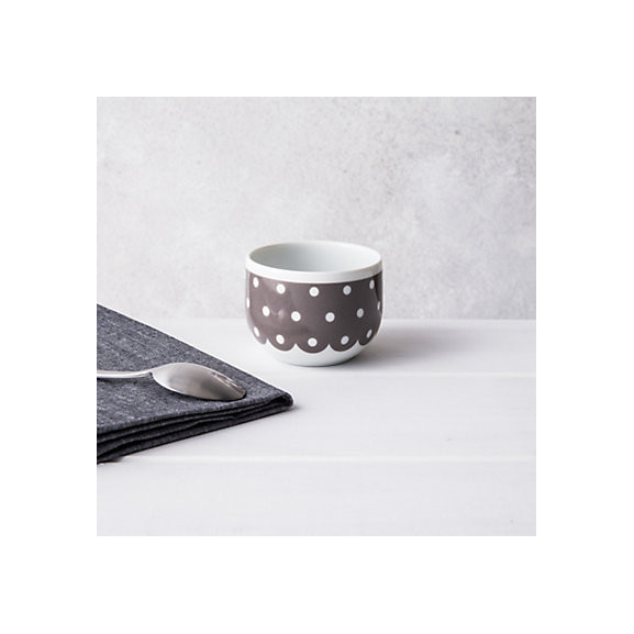Plumetis Gris - Copa de aperitivo (Juego de 6)