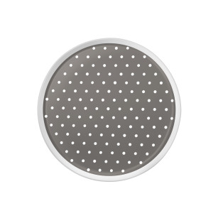 Plumetis Gris - Plato de aperitivo (Juego de 6)
