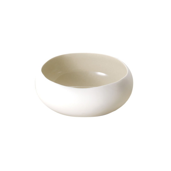 Oslo Blanc - Coupelle 12 cm (lot de 6)