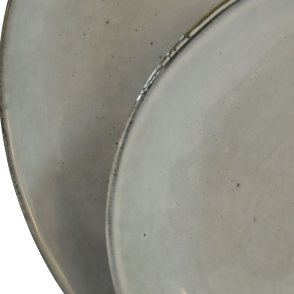 Nori Vert - Assiette plate 28 cm (lot de 6)