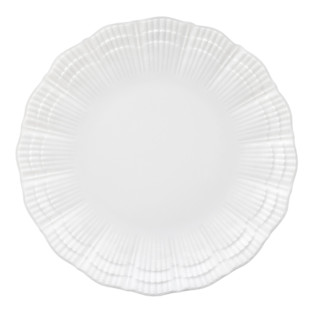 Corail Blanc - Assiette plate 25.5 cm (lot de 6)