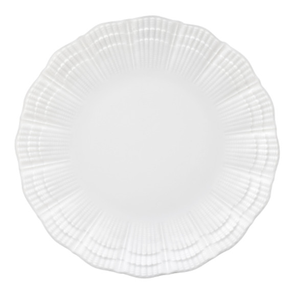 Corail Blanc - Assiette plate 25.5 cm (lot de 6)