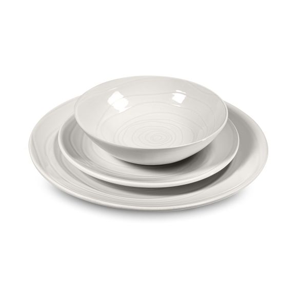 Vibe Bianco - Piatto gourmet (x12)