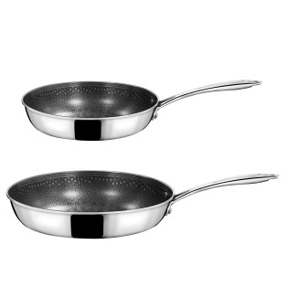 Virtuo - Lot de 2 poêles...
