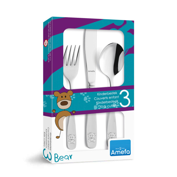 Bear - Set di 3 posate per...