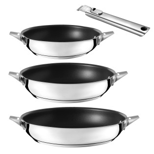 Eclipse - Lot de 3 poêles...