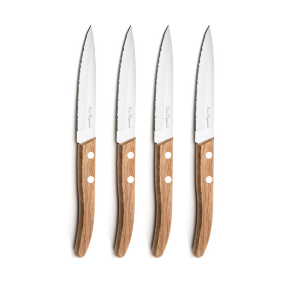 Forest - Set de 4 couteaux "Office" Bois naturel