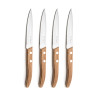 Forest - Set de 4 couteaux "Office" Bois naturel