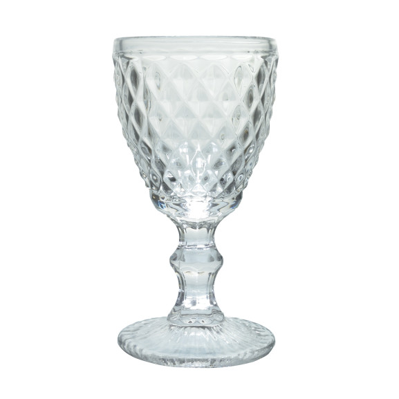 Diamond - 6 wijnglazen van...