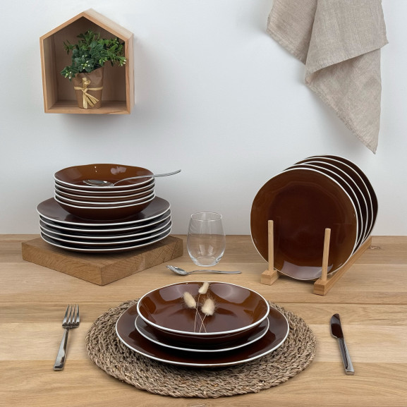 Bee  - 6 assiettes creuses