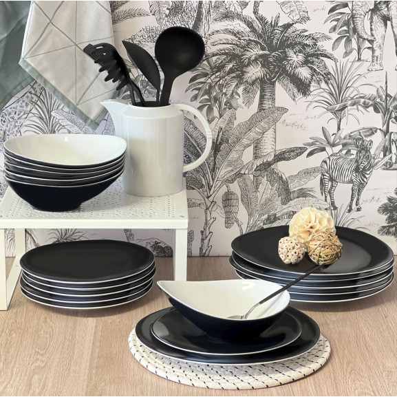 Sven Negro - 6 plato de postre