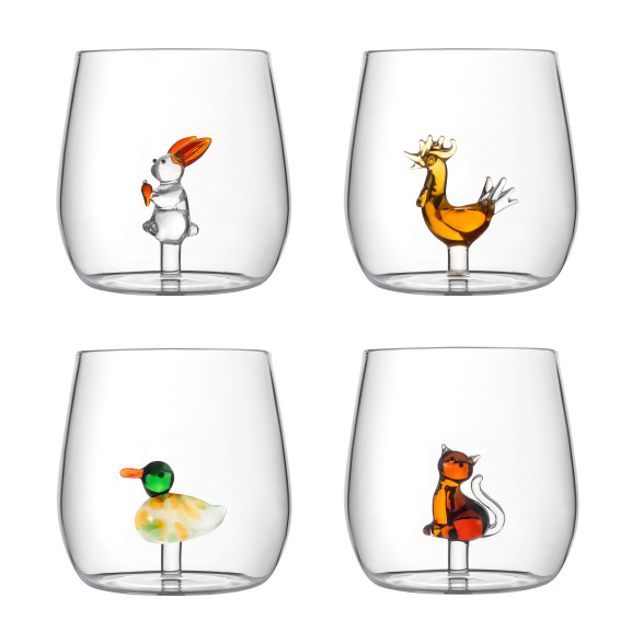 Topies - Set di 4 bicchieri...