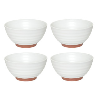 Fuji Terra Cotta - 4 bols à...