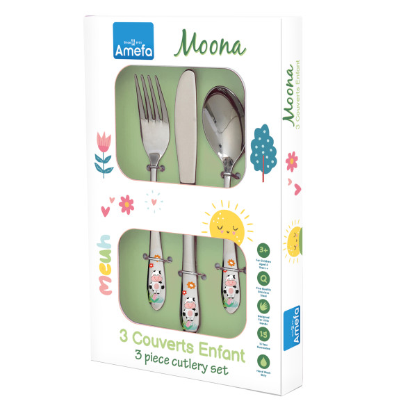 Moona - Set 3 posate per...