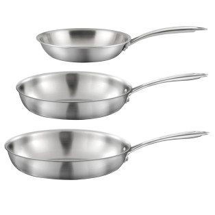 Gourmet - Lot de 3 poêles...