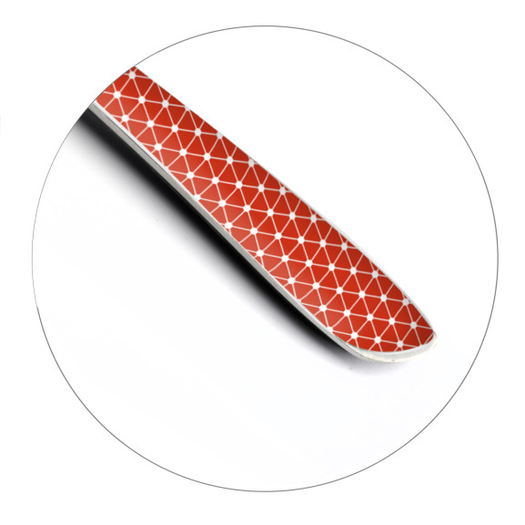 Eclat Geo Rouge & Blanc -...