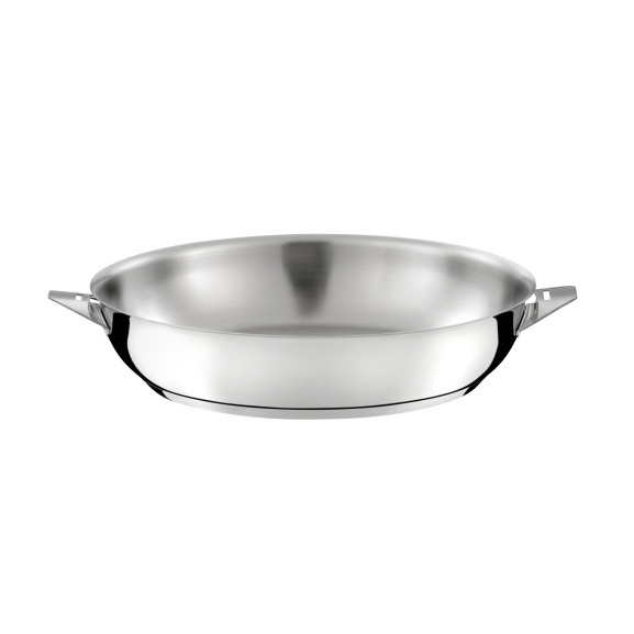 Eclipse - Poêle 28cm inox finition miroir