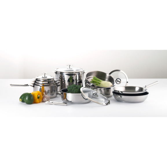 Eclipse - Poêle 28cm inox finition miroir