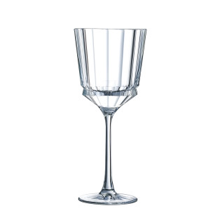 Macassar - 4 verres à pied...
