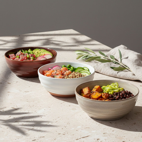 Fuji Grenat - 4 Poke Bowl