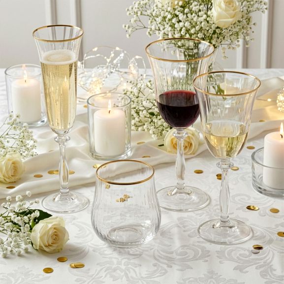 Altesse - Lot de 6 verres à pied 35 cl