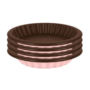 Dolce - Set van 4 taartvormige mallen