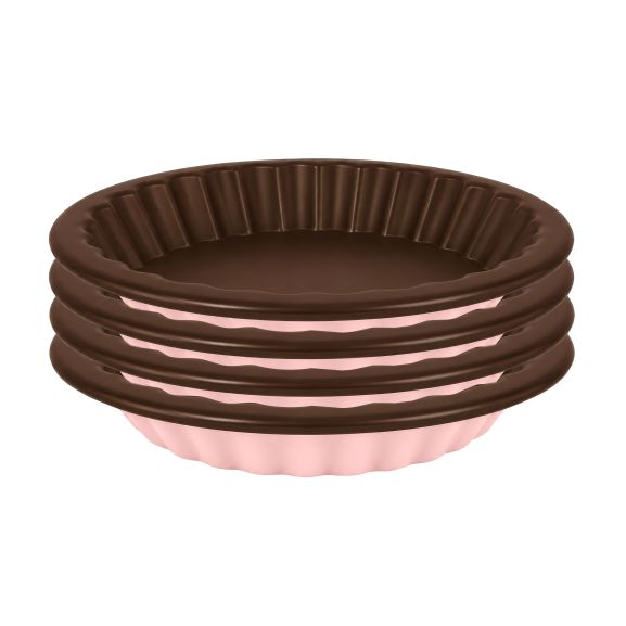 Dolce - Set mit 4 Tartenformen