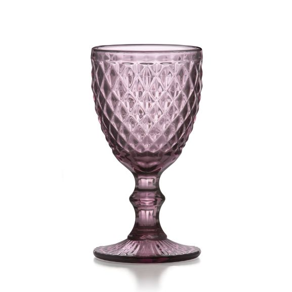 Diamond Pourpre - 6 verres à pied 20 cl