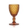 Diamond Ambre - 6 verres à pieds 20 cl