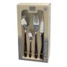 Eclat Nature - Ménagère 24 pièces Bois noir