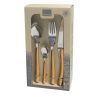 Eclat Nature - Ménagère 24 pièces Bois clair