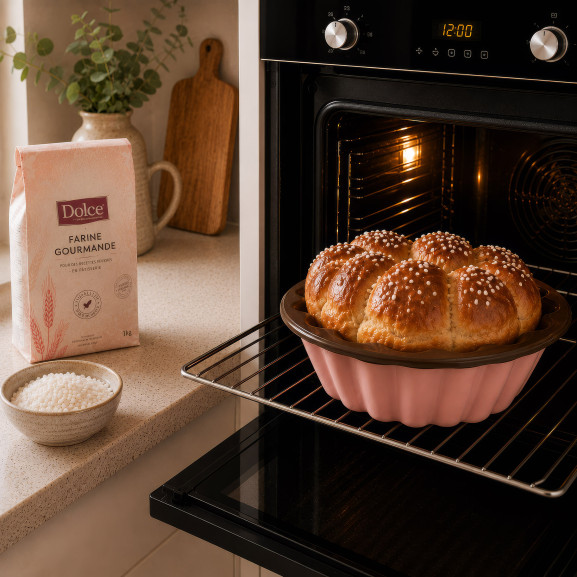Dolce - Moule à brioche 20 cm
