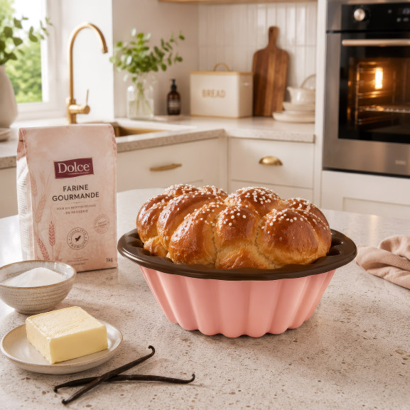 Dolce - Moule à brioche 20 cm