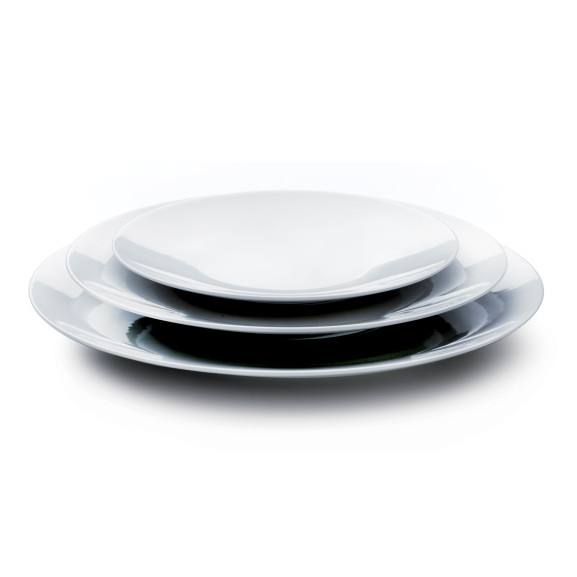 Coupe Blanc - Coffret 3 assiettes de présentation