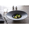 Escale Noir - Coffret 6 assiettes plates