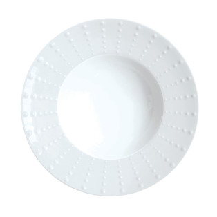 Sania Brillant - Coffret 6 assiettes creuses à aile