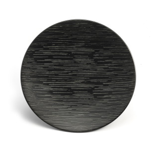Magma noir - Coffret 6 assiettes dessert