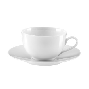 Envie Blanc - Coffret 6 tasses et soucoupes café