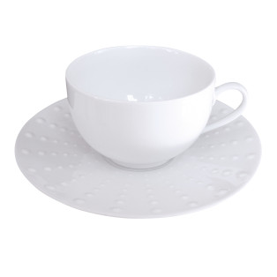 Sania Brillant - Coffret 6 tasses et soucoupes thé