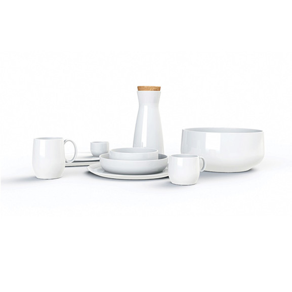 Yaka Blanc - Coffret 6 tasses expresso