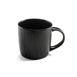 Magma noir - Coffret 6 tasses café & thé