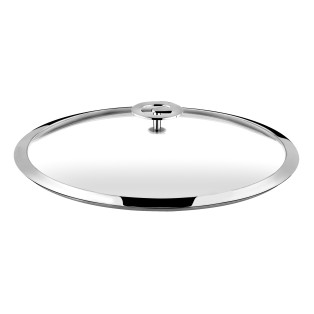 Eclipse - Couvercle 20cm verre trempé et inox