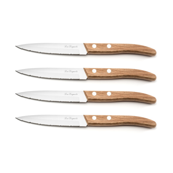 Forest - Set de 4 couteaux "Office" Bois naturel