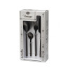 Diplomate - Ménagère 16 pièces Noir mat