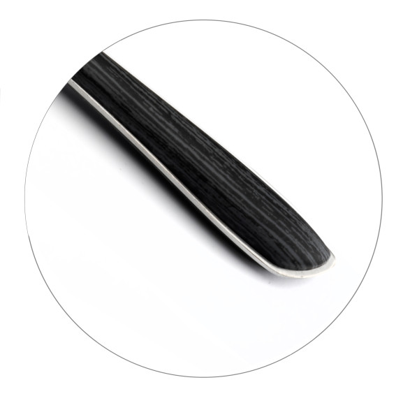 Eclat Nature - Ménagère 24 pièces Bois noir