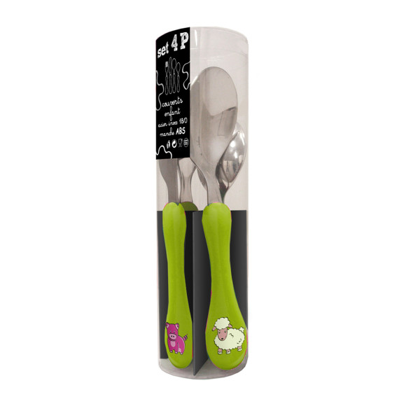 Enfant - Service 4 couverts enfants Anis