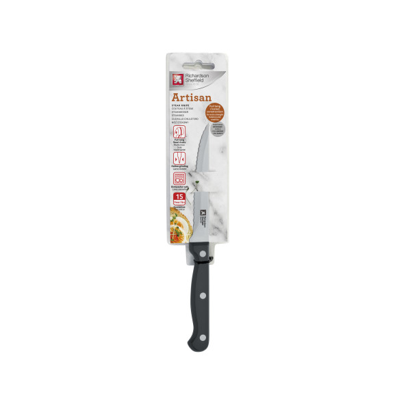 Artisan - Couteau steak sur carte
