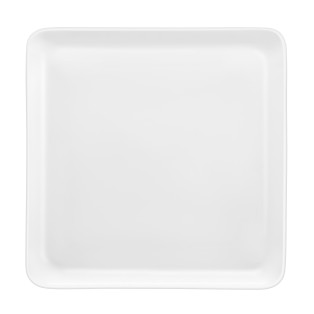 Yaka Blanc - Coffret 6 assiettes plates carrées