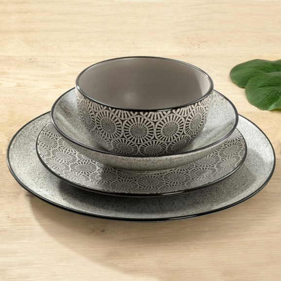 Tess - Coffret 6 assiettes salade et pâtes